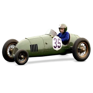Vintage Race Car Heritage PNG Scy PNG