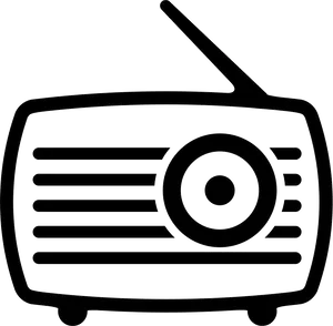 Vintage Radio Icon PNG image