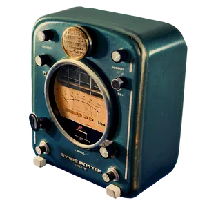 Vintage Radio Noise Filter Png Gag PNG image