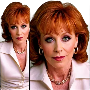 Vintage Reba Mcentire Photo Shoot PNG 06252024 PNG