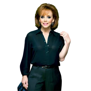 Vintage Reba Mcentire Photo Shoot Png Ghw PNG image