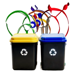 Vintage Recycle Bin PNG 98