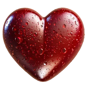 Vintage Red Heart Emoji PNG Gvl57 PNG