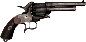Vintage Revolver Side View