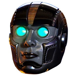 Vintage Robot Head Png 92 PNG image