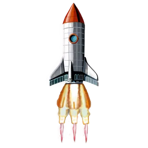 Vintage Rocket Png Qvr53 PNG image
