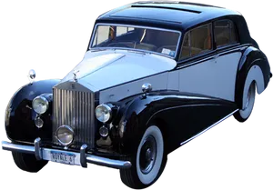 Vintage Rolls Royce Classic Car PNG image