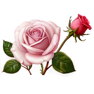 Vintage Rose Fantasy PNG 06292024 PNG