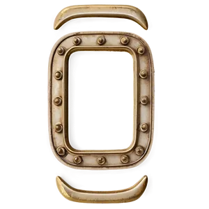 Vintage Rounded Rectangle PNG 05252024