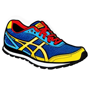 Vintage Running Shoe PNG Dno64
