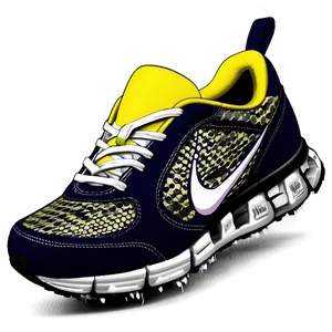 Vintage Running Shoe PNG Iyf