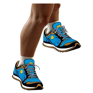 Vintage Running Shoe PNG Pgn52