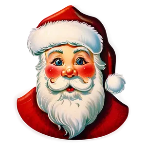 Vintage Santa Claus Png Nfc PNG image