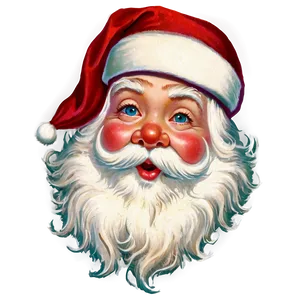 Vintage Santa Claus PNG Qbe PNG