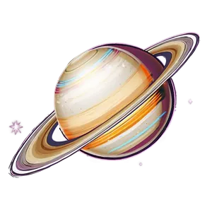 Vintage Saturn Drawing Png Ayc PNG image