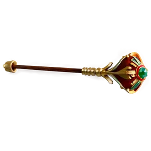 Vintage Scepter PNG Kun