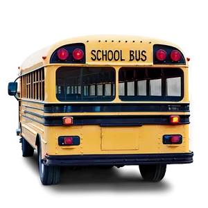 Vintage School Bus Side View Png Dxg PNG image