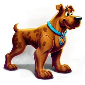 Vintage Scooby Doo Art Png Lyl81 PNG image