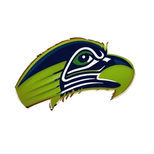 Vintage Seahawks Logo PNG 47