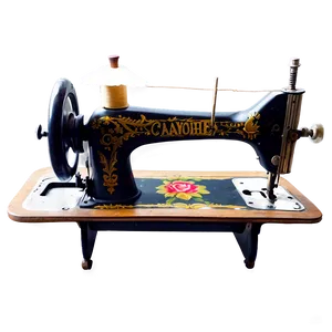 Vintage Sewing Machine PNG 05252024 PNG