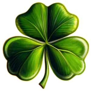 Vintage Shamrock Illustration PNG 05242024 PNG