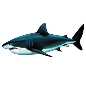 Vintage Shark Illustration Png Nrq44 PNG image