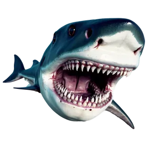 Vintage Shark Jaw Design Png Qfw PNG image