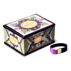 Vintage Shoe Box Art PNG Duq77 PNG