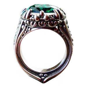 Vintage Silver Ring Png Tvc PNG image