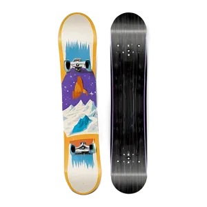 Vintage Snowboard PNG 12 PNG