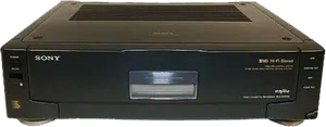 Vintage Sony V H S Player PNG image