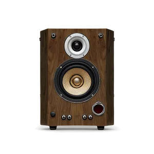 Vintage Speaker Design PNG 05242024