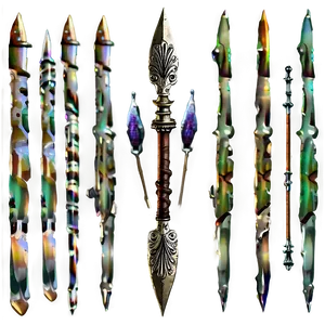 Vintage Spear PNG 05252024 PNG