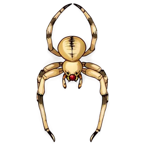 Vintage Spider Illustration Png Byi PNG image