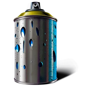 Vintage Spray Paint Can PNG Waf