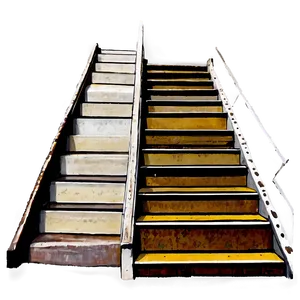 Vintage Staircase Png 06122024 PNG image