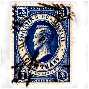 Vintage Stamp A PNG image