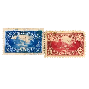 Vintage Stamp Abstract PNG Mkn97 PNG