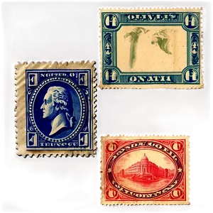 Vintage Stamp Background PNG Fcu98 PNG