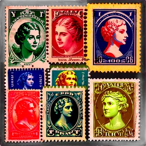 Vintage Stamp Craft PNG 06282024