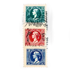 Vintage Stamp Digital PNG 28 PNG