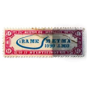 Vintage Stamp Emblem PNG 80