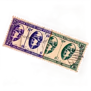 Vintage Stamp Mockup PNG Qua PNG