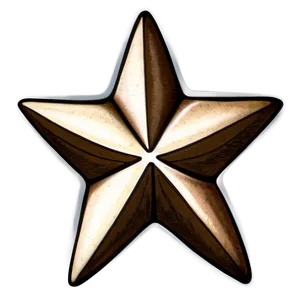 Vintage Star Tattoo Png 06262024 PNG image