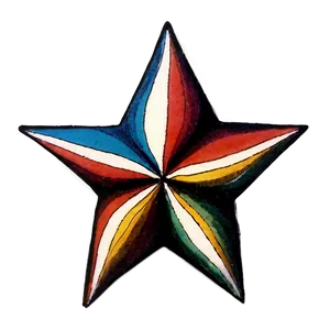 Vintage Star Tattoo Png Wqj27 PNG image