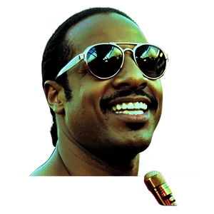 Vintage Stevie Wonder Png Ahd25 PNG image