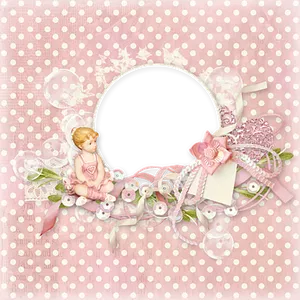 Vintage Style Baby Frame