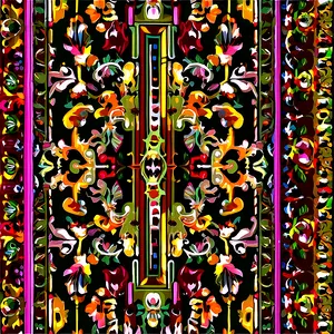 Vintage Style Carpet PNG 05242024