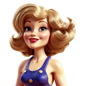 Vintage Style Cartoon Character Png Alu PNG image