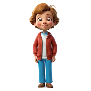 Vintage Style Cartoon Character Png Jhs PNG image